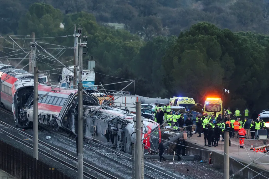 High-speed train crash kills dozens in Spain, many more injured