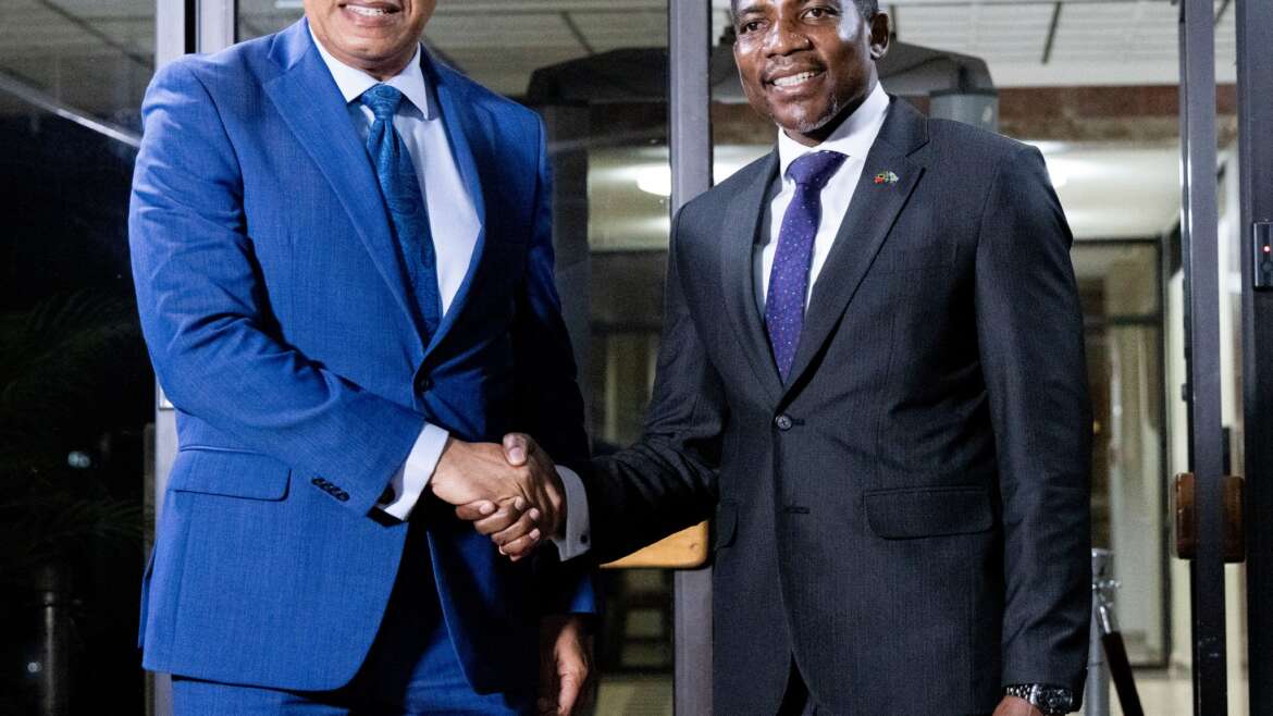 Prime Minister of Saint Kitts and Nevis and Chairman of CARICOM, the Honourable Dr. Terrance Drew, continued his high-level regional consultations, this time in Jamaica