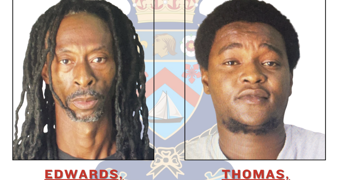 Firearm And Ammunition Recovered, Ricardo Thomas & Renelle Edwards Charged