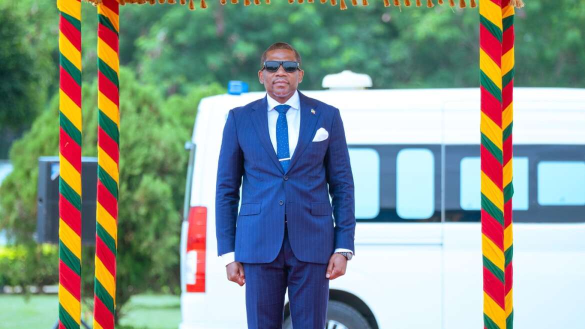 Prime Minister of Saint Kitts and Nevis, the Honourable Dr. Terrance Drew,was today, March 04, 2026, formally welcomed to Jubilee House in Accra by the President of the Republic of Ghana