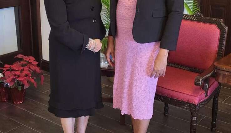 Her Excellency Xiomara Perez, Ambassador of the Republic of Panama presented her credentials to Her Excellency, Dame Marcella Liburd