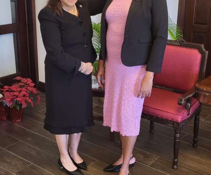 Her Excellency Xiomara Perez, Ambassador of the Republic of Panama presented her credentials to Her Excellency, Dame Marcella Liburd