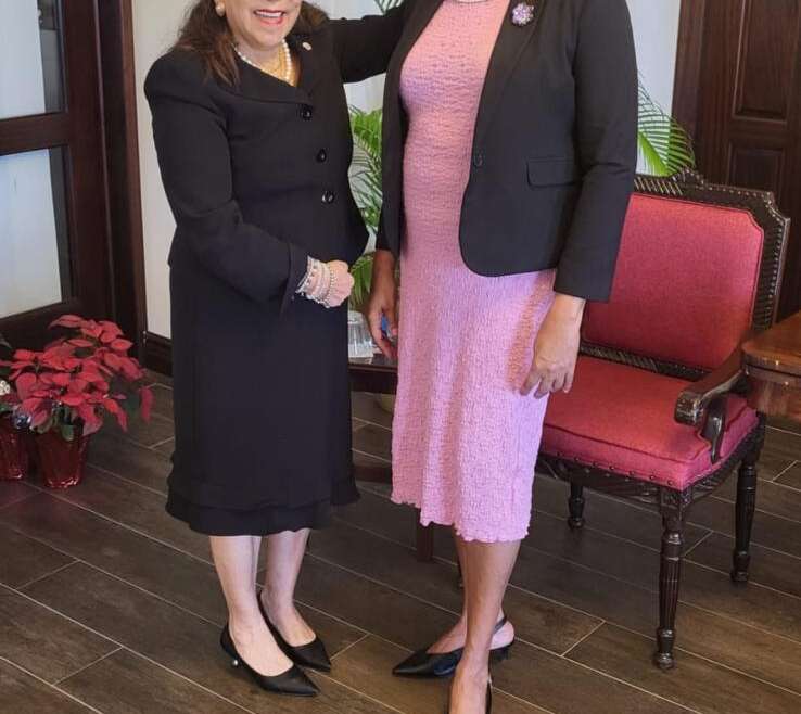 Her Excellency Xiomara Perez, Ambassador of the Republic of Panama presented her credentials to Her Excellency, Dame Marcella Liburd