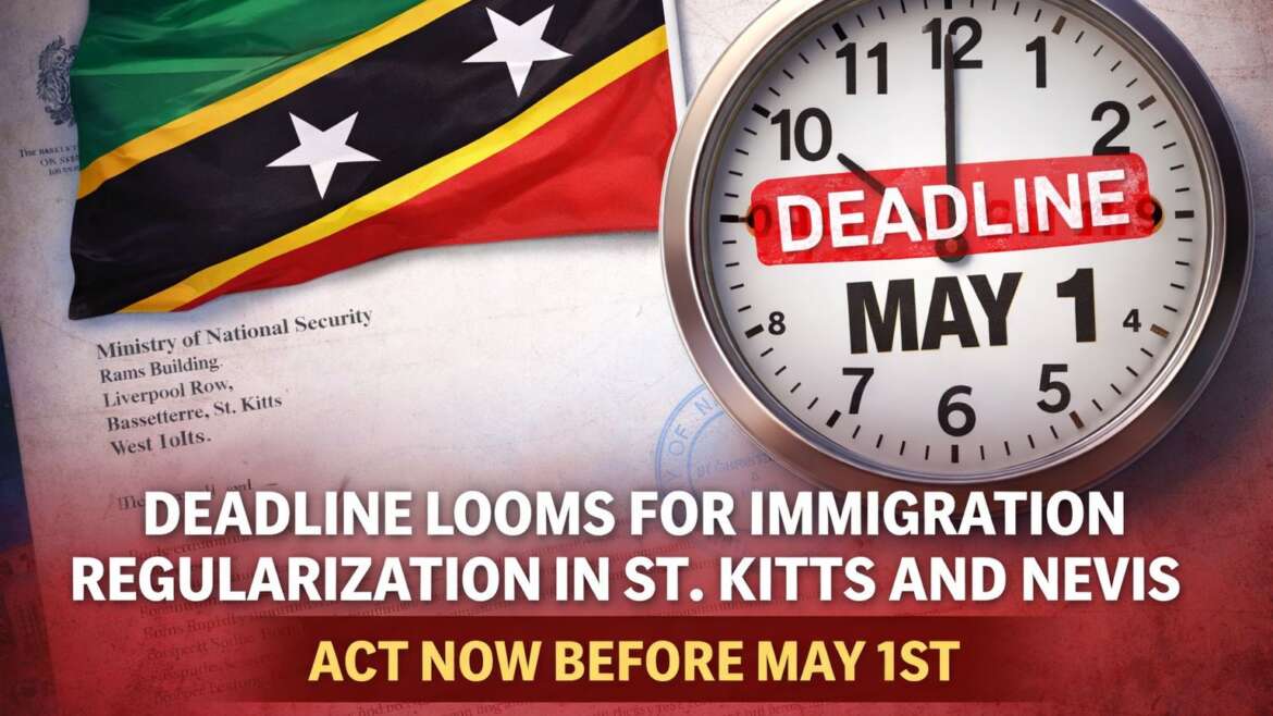 Deadline Looms for Immigration Regularization in St. Kitts and Nevis
