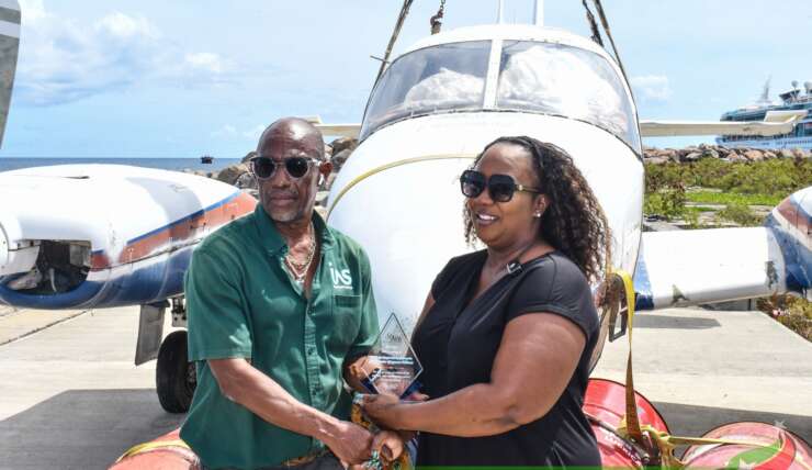 The St. Kitts Tourism Authority, in collaboration with private sector partners, successfully sank an aircraft today, April 23, to create a new artificial reef—adding a unique attraction for both visiting and local dive enthusiasts.