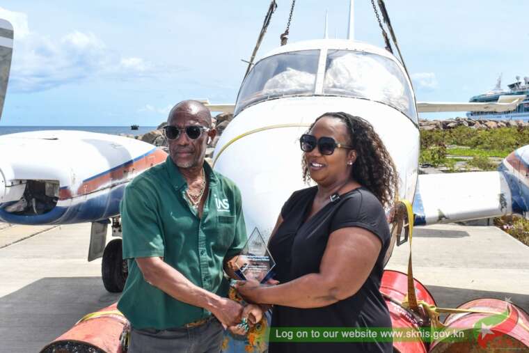 The St. Kitts Tourism Authority, in collaboration with private sector partners, successfully sank an aircraft today, April 23, to create a new artificial reef—adding a unique attraction for both visiting and local dive enthusiasts.