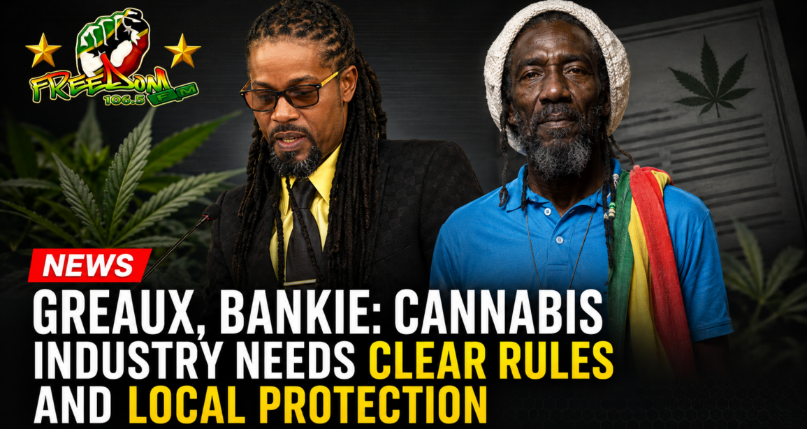 GREAUX, BANKIE: CANNABIS INDUSTRY NEEDS CLEAR RULES AND LOCAL PROTECTION