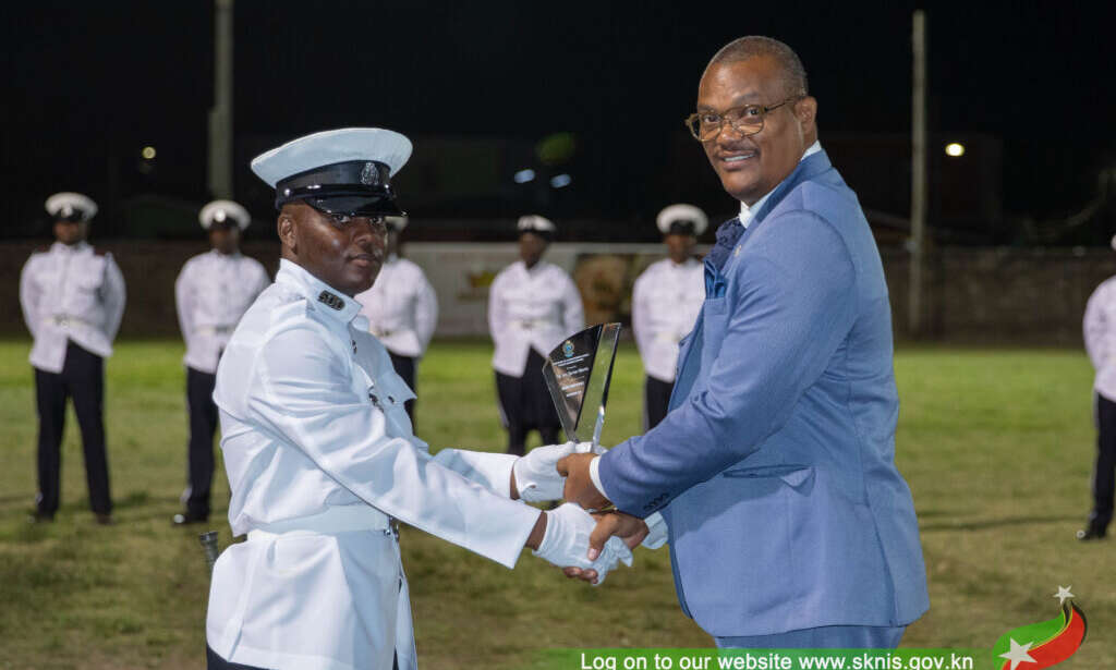 CONSTABLE ZAVIAN HARRIS EARNS BEST RECRUIT AWARD OF COURSE #47